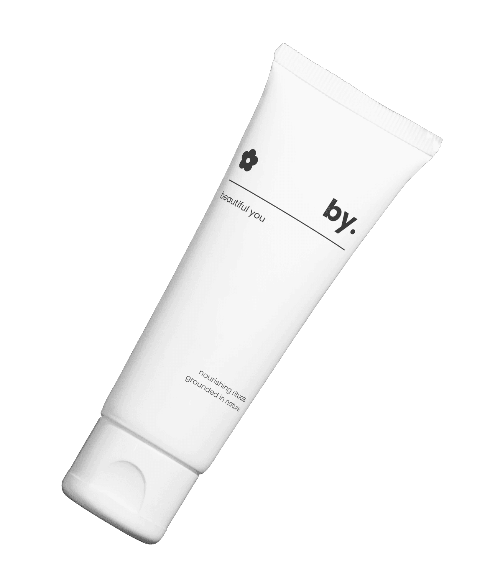 white skincare product package